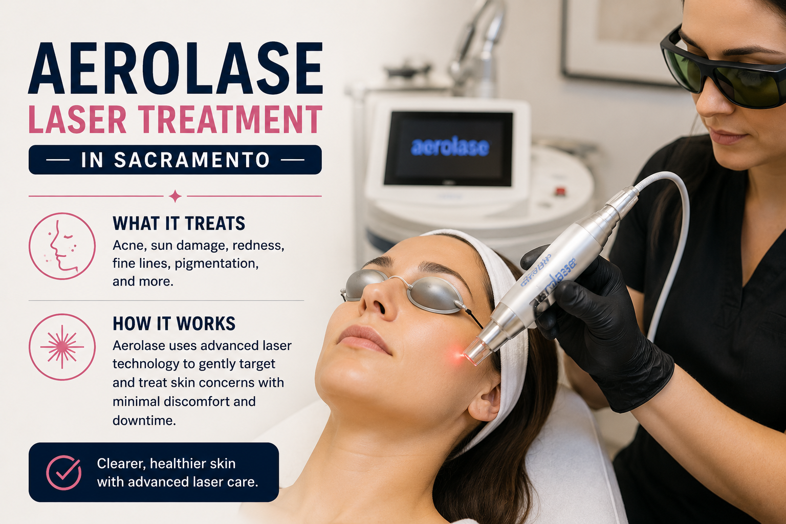 Aerolase Laser Treatment in Sacramento