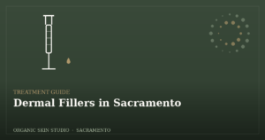 Dermal fillers treatment guide graphic - Organic Skin Studio Sacramento