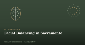 Facial balancing in Sacramento patient's guide graphic